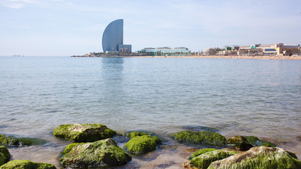 Barceloneta Beach and Hotel Vela