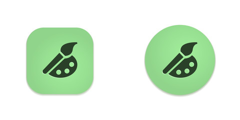 Vector Green Web Buttons