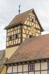 Fototapeta na wymiar church in Unterregenbach