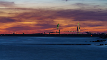 Fototapeta premium Charleston o zmierzchu