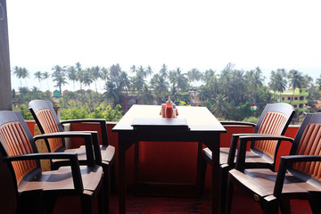 restaurant interior decoration furniture background