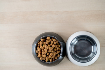 Dog, Cat Food in Bowl