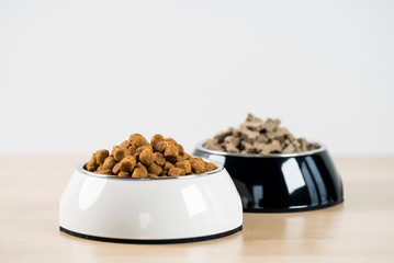 Dog, Cat Food in Bowl