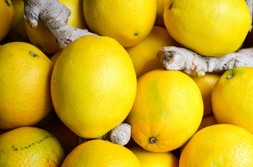 Lemon and ginger