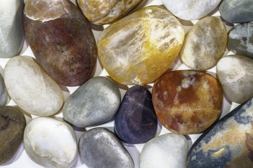 Beach Pebbles close up