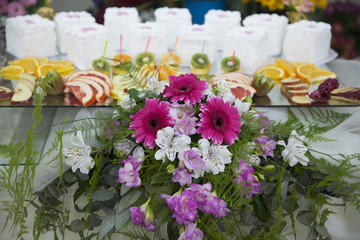 flower bouquet in the shop