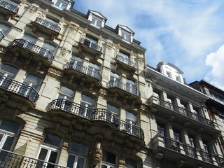 Brüssel: Schöne Altbaufassaden, Jahrhundertwende