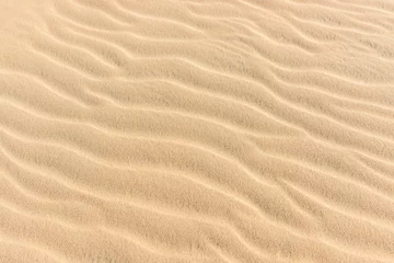 Papier Peint photo Lavable Sécheresse Texture of the sand dune in the desert of Qatar