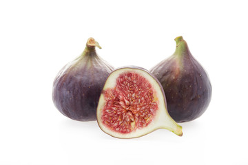 Ripe sweet figs.