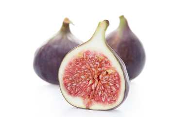 Ripe sweet figs.