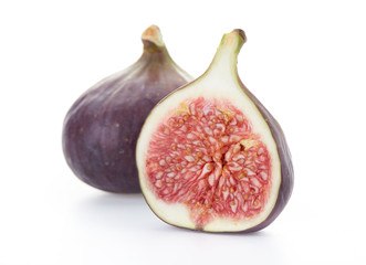 Ripe sweet figs.