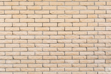 Background of the white brick wall