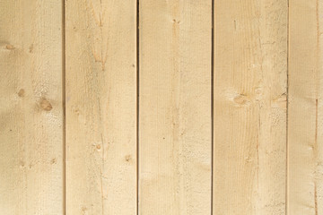 Raw wooden vertical panel plank wall