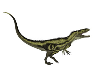 Obraz na płótnie Canvas Torvosaurus dinosaurs roaring - 3D render