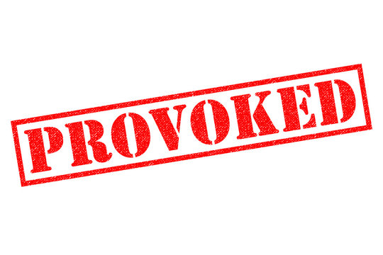 PROVOKED Rubber Stamp