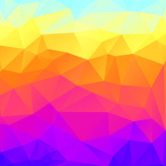 Vector illustration of abstract polygon background