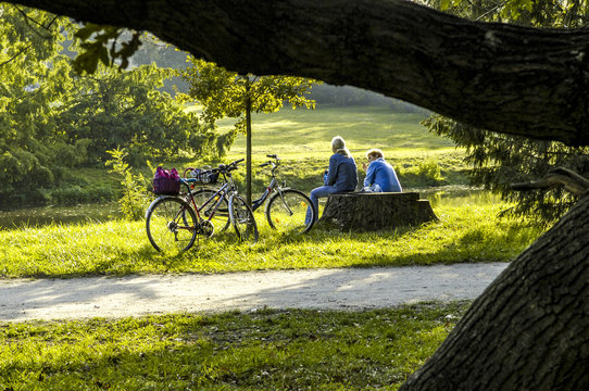 UNESCO Weltkulturerbe , Lednice, Landschaftsgarten, Tschechische