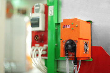 Electrical device on agricultural exhibition