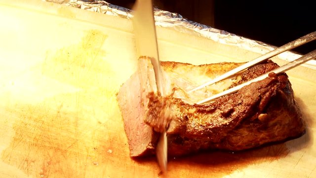 of a beef steak