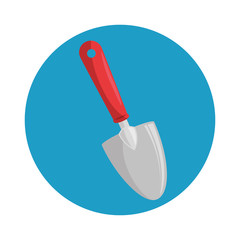 gardening spatula isolated icon vector illustration design
