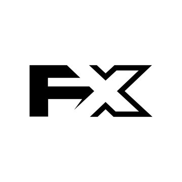 fx logo white