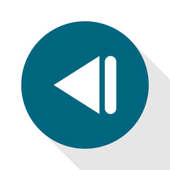 arrow sign flat design best icon logo