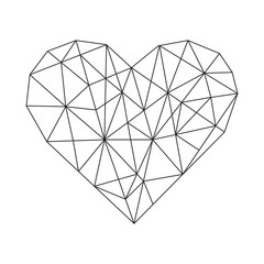 Geometric Heart - 144921234