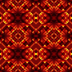 seamless pattern in colors of fire