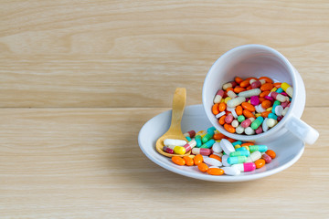 Medicine pill and capsule