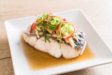 snapper fish steamed with soy sauce