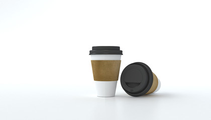 3D Rendering, Coffee cup.