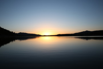 Sunrise Lake Big Bear