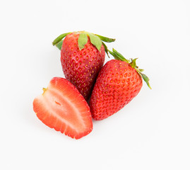 Fresh delicious red Strawberry fruits