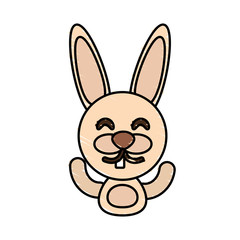 draw rabbit animal comic vector illustration eps 10