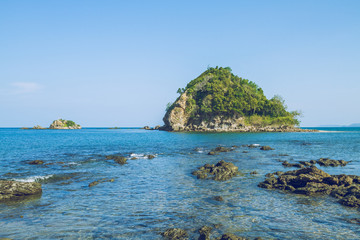 Morning time in Thailand island.