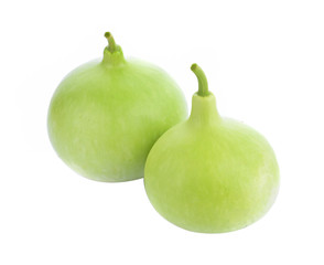 calabash isolated on white background