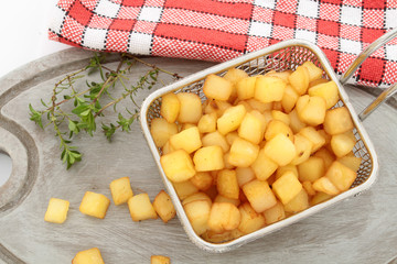 pommes de terre rissolées