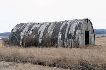 Obraz premium Old barn in the countryside