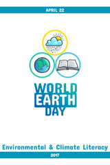 Obraz premium International Earth Day, April 22