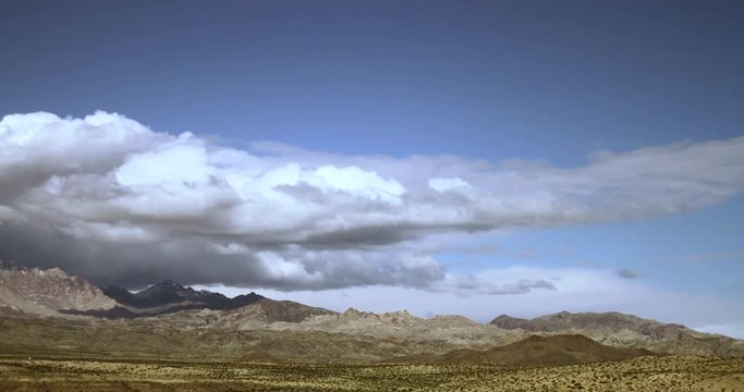 Time lapse of Nevada landscape. 
