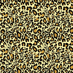 Golden leopard wallpaper