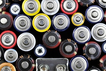 An image of batteries