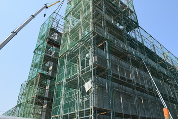 Fototapeta premium 建設工事現場