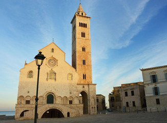 Obraz premium Trani Cathedral Sunset, Apulia, Italy 