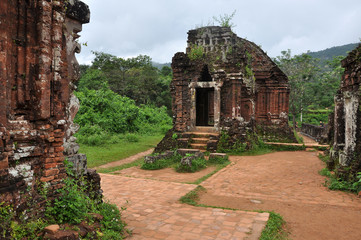 My Son Hindu temple ruins in Vietnam