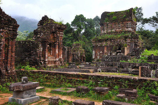 My Son Hindu Temple Ruins In Vietnam