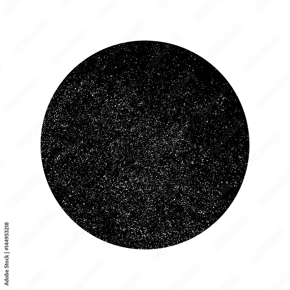 Poster grunge monochrome circle background. abstract circle texture on white background, dirt overlay or sc