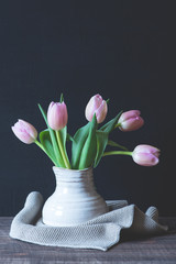 Rosarote Tulpen