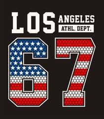 los angeles athletic dept, 67