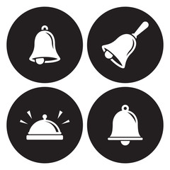 Bell icons set